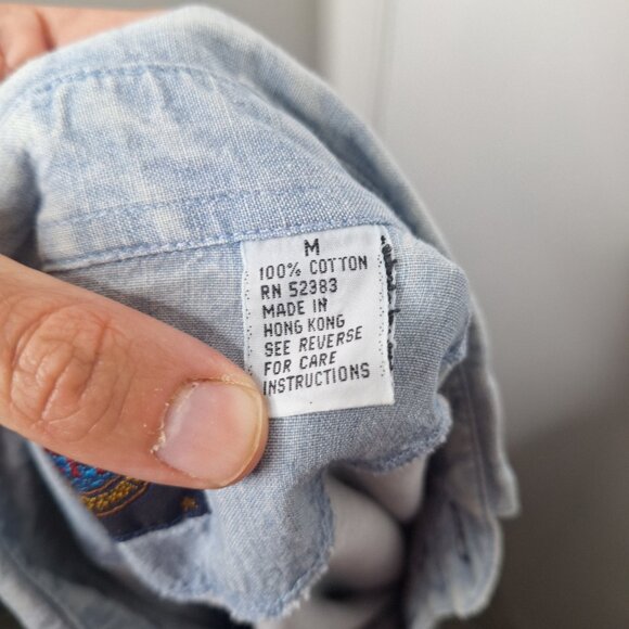 Vintage Pacific Coast Highway Shirt Mens Medium Striped Casual Polo - Picture 7 of 7